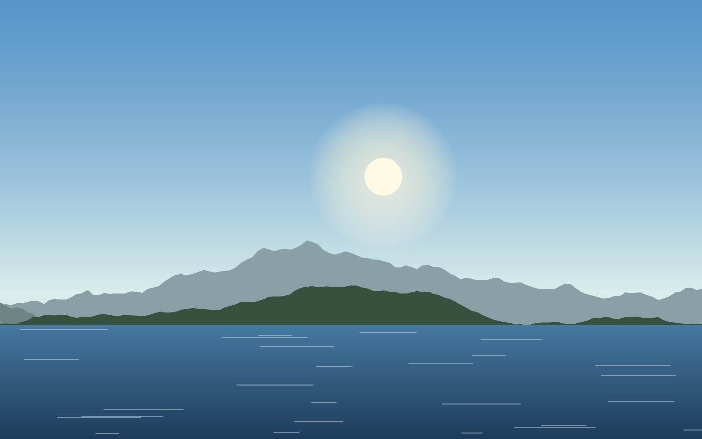 Landschaftsillustration