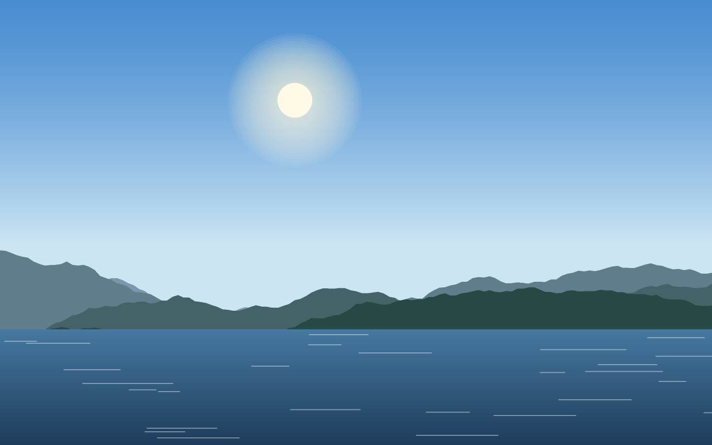Ilustrace krajiny