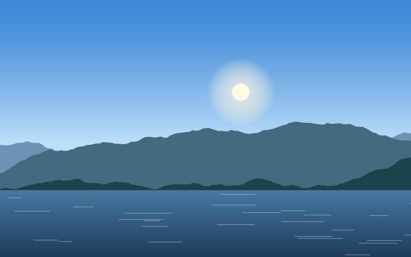 Ilustrace krajiny