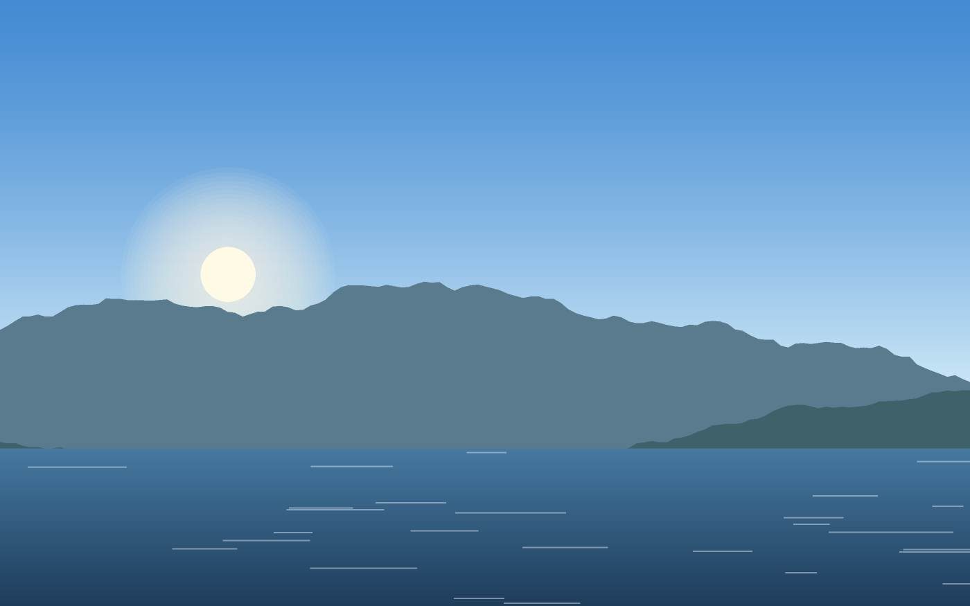 Landschaftsillustration