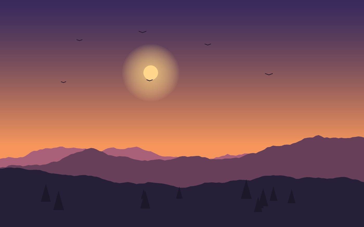 Landskabsillustration