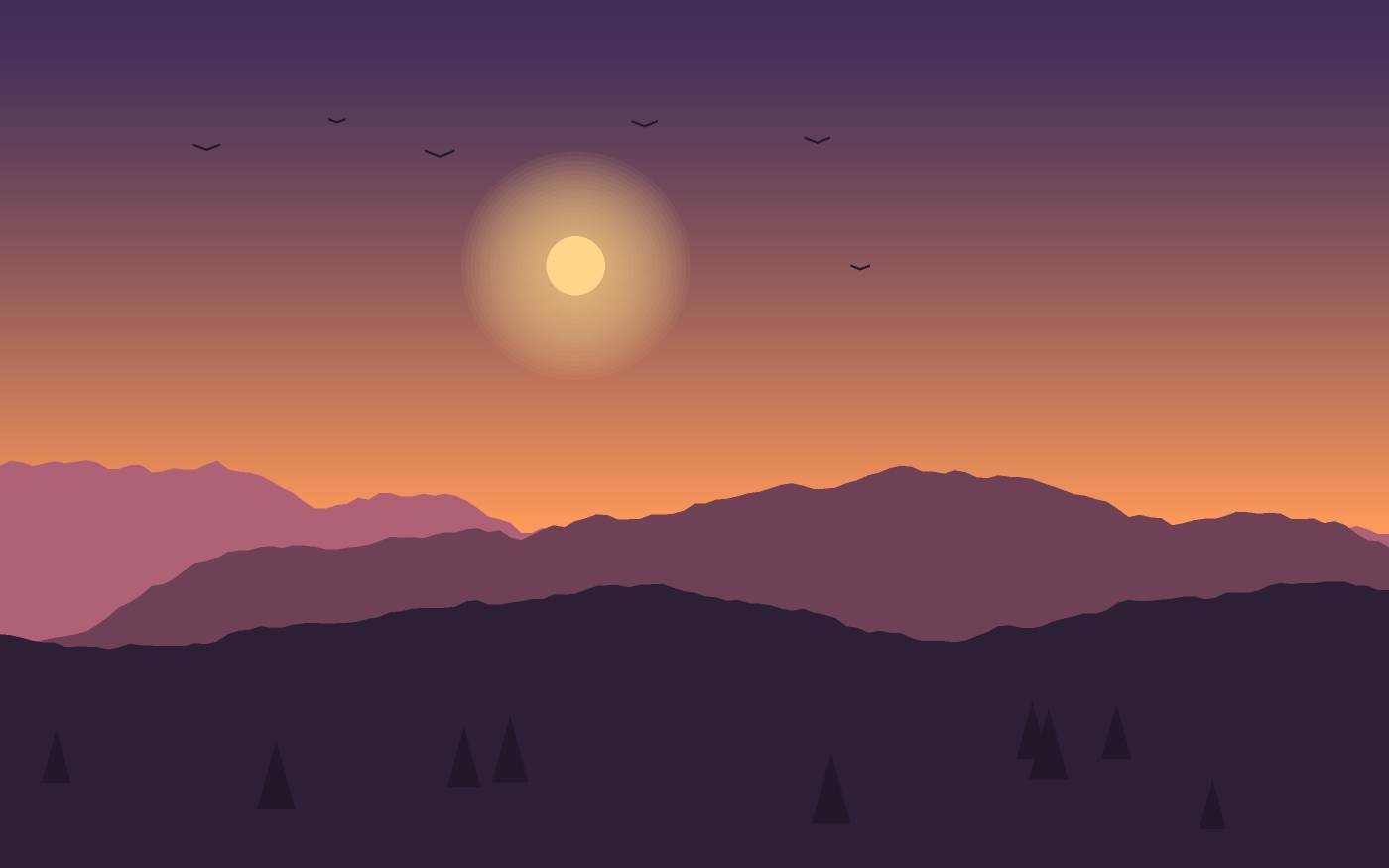 Illustration de paysage