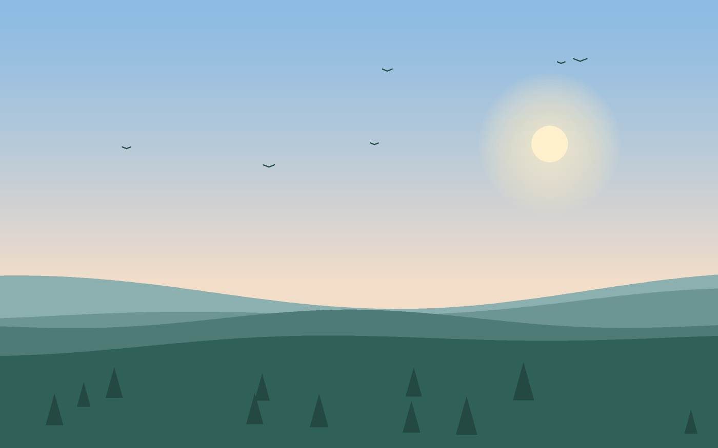 Landskapsillustration