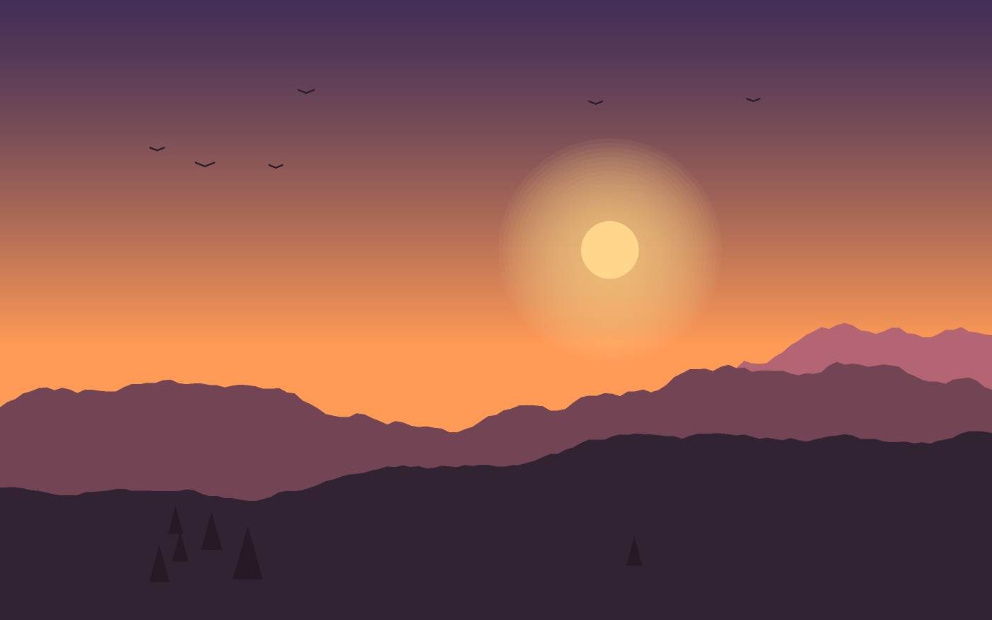 Landskapsillustration