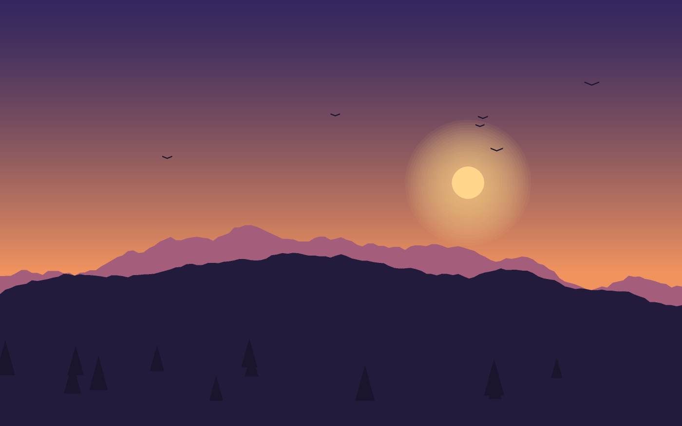 Landscape illustration